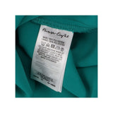 Teal Madelyn Swing Dress – Sheer Sleeves & Bow Bac