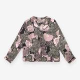 Oliver Bonas Pink Black Leopard Print Pyjama Set
