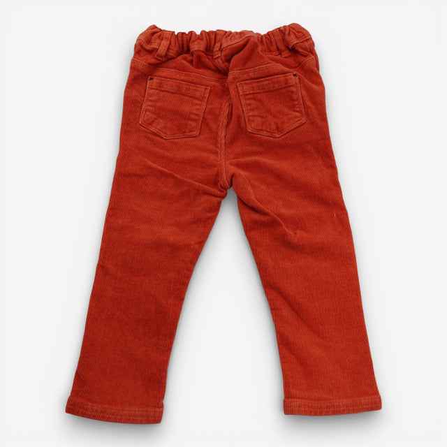 Trousers Cord Orange