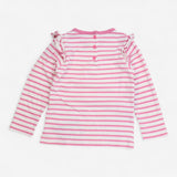 Pink Striped Long Sleeve T-Shirt Guinea Pig at Win