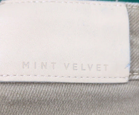 Khaki Green Barrel Leg Jeans