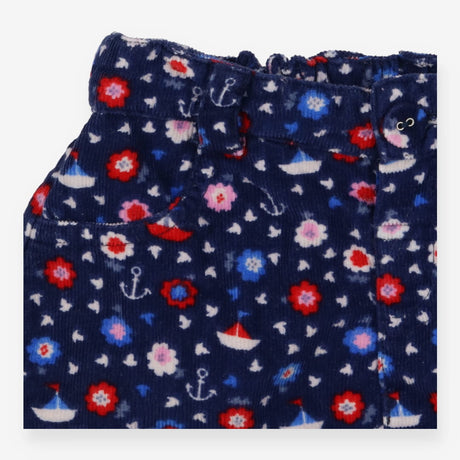 Skirt navy cord nautical
