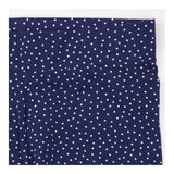 Leggings Navy Blue Polka Dot Cotton Jersey