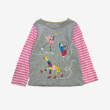 Ice Skating Animals T-shirt
