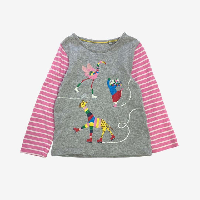 Ice Skating Animals T-shirt