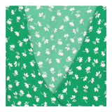Green Short Wrap Dress – Olivia Tulip Print