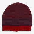 Quintessential Knitted Hat Red and Blue