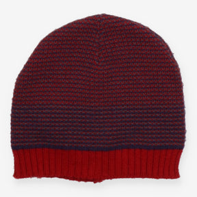 Quintessential Knitted Hat Red and Blue
