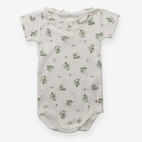 Bodysuit White Floral 