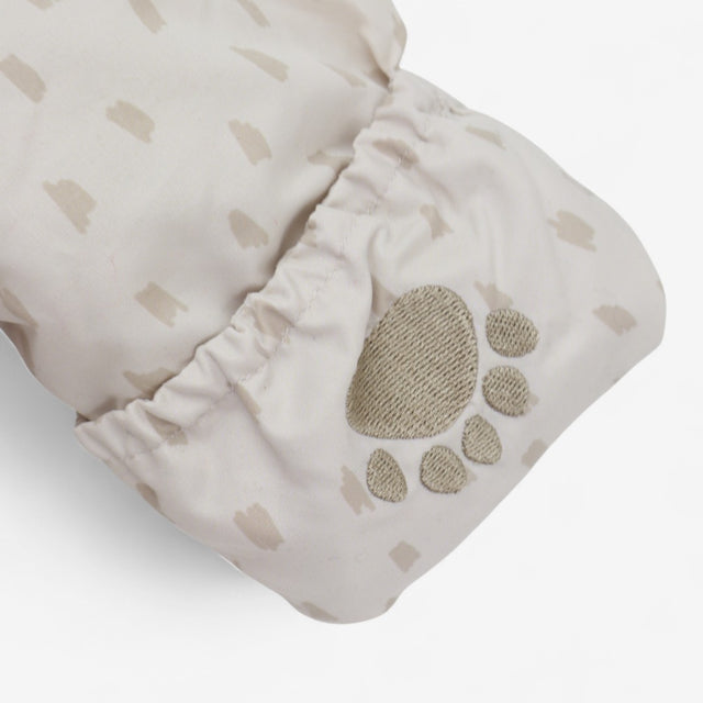 Cream Bear Dash Pramsuit 