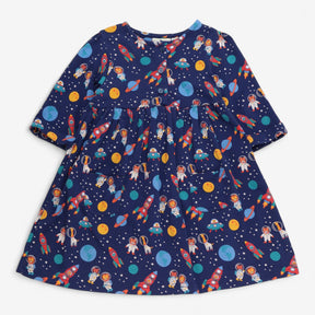 Dress Jersey Long Sleeve Fun in Space