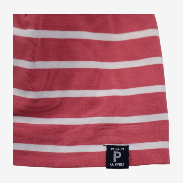 Beanie Hat Pink Stripe