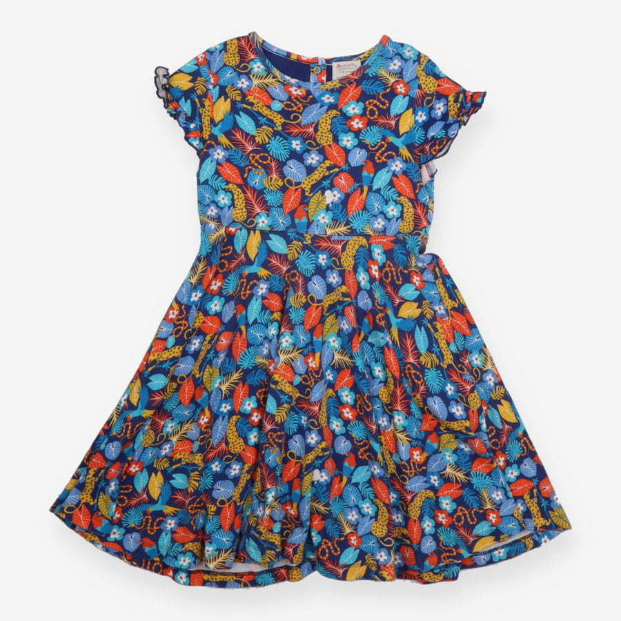 Blue Jungle Dress