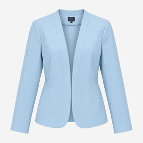 Blazer Duck Egg Blue Open Front Pocket