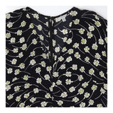 Jigsaw Black V‑Neck Midi Summer Dress
