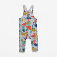Dungarees Jersey Grey with Orange Dinos