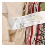 Strappy Summer Dress with Striped Zebra Hem