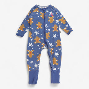 Wondersuit Blue Gingerbread Man 