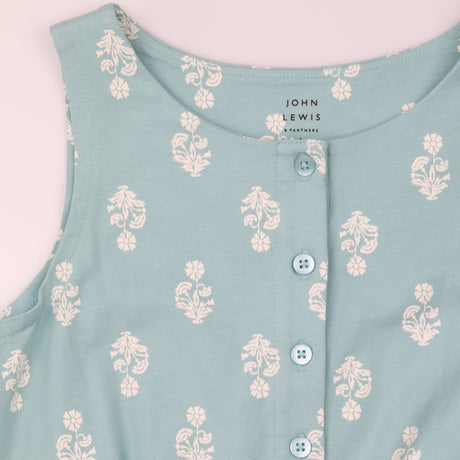 Playsuit blue floral