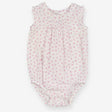 Romper White with Pink Floral
