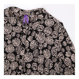 Dress black with cream pattern - maternity