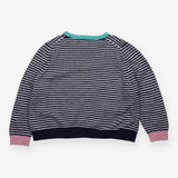 Jumper Striped Lambswool Rich Crew Neck