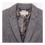 Blazer Grey Wool Tailored Smart
