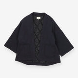 Quilted Overshirt Black