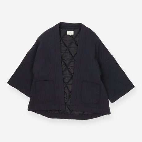 Quilted Overshirt Black