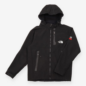 Jacket Black Flight Series Hooded Soft Shell Outdo