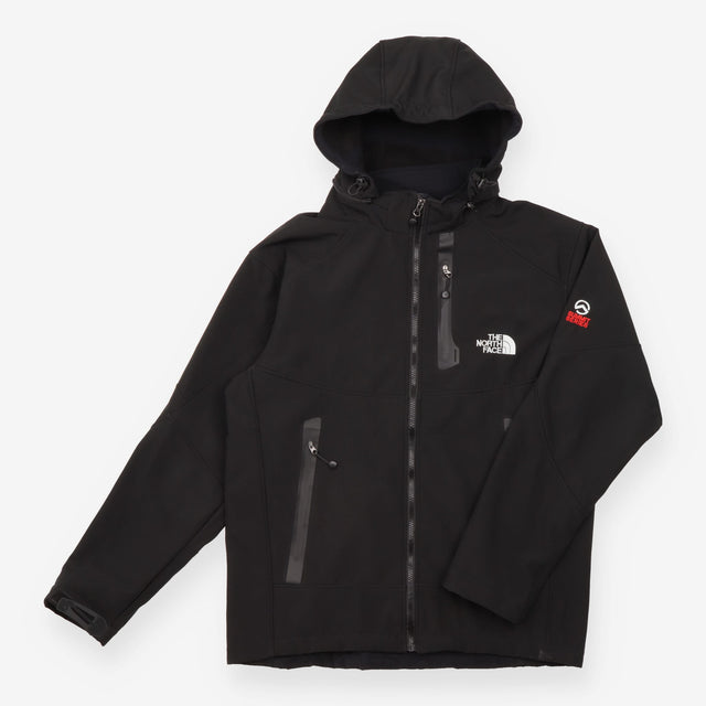 Jacket Black Flight Series Hooded Soft Shell Outdo