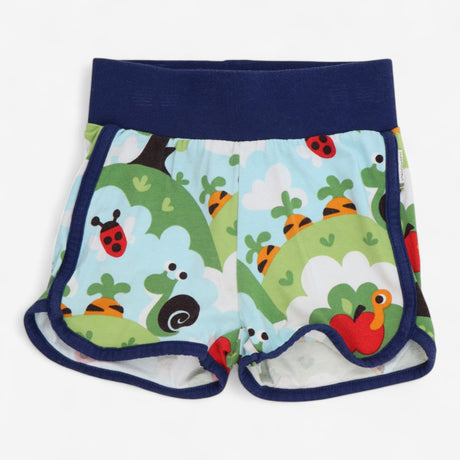 Shorts Jersey Blue Insects