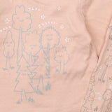 Pyjamas pink with trees 