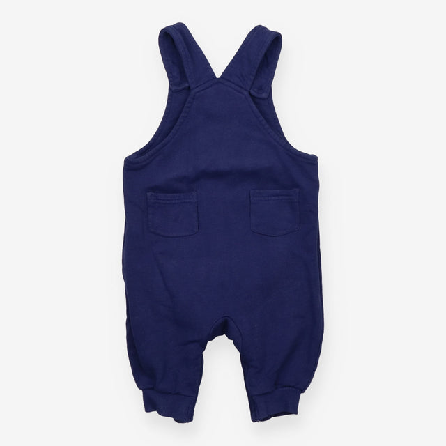 Jersey Dungaree Navy with Elmer the Elephant 