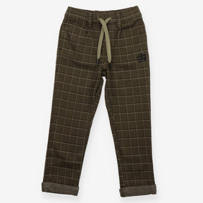 Trousers Green Check Skate A Paris