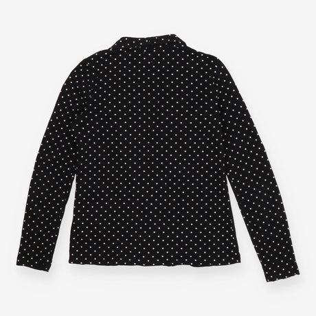 Des Petits Hauts Cotton Polka Dot Blazer
