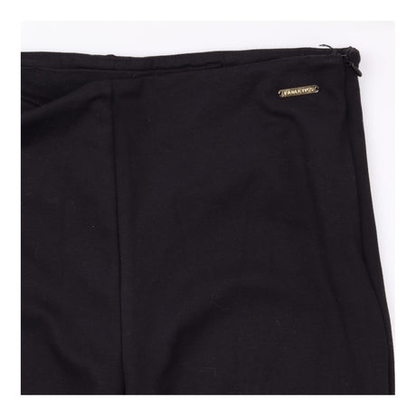 Leggings Black Full Length Zip Ankle Activewear