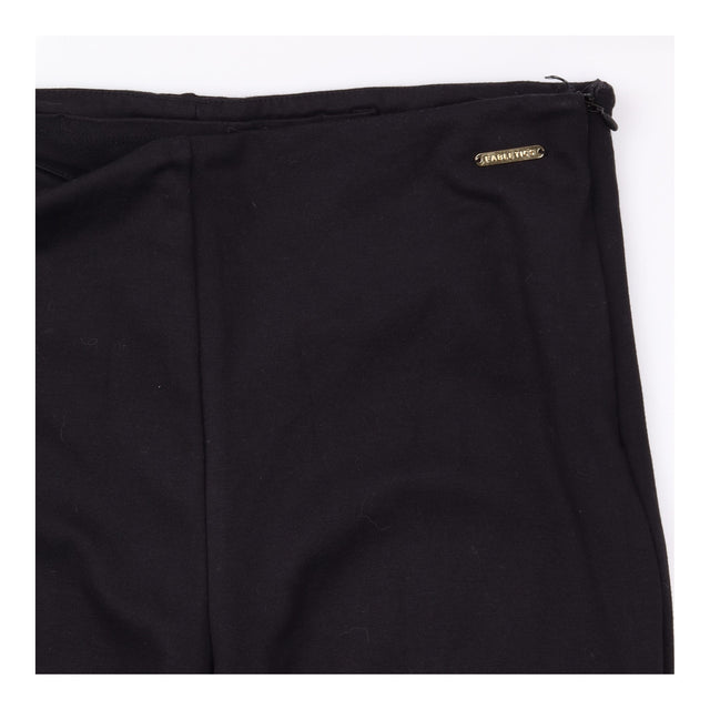 Leggings Black Full Length Zip Ankle Activewear