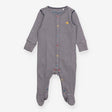 Sleepsuit Blue Stripe with Star Applique