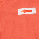 T-shirt top tiger orange