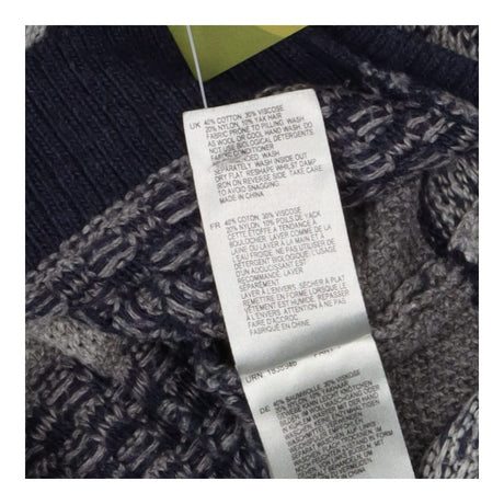 Jumper dress grey and navy