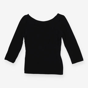 Jigsaw Black Long Sleeve Tee