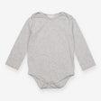 Bodysuit Long Sleeved Grey Sparkle