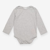 Bodysuit Long Sleeved Grey Sparkle