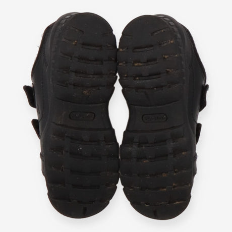 boys black school shoes