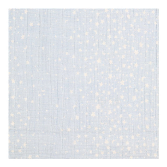 XL Muslim Blue with White Stars and Moons