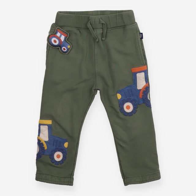 Jogger Khaki with Tractors and Tractor Pal Pocket