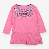Pink Jersey Tunic - Sequin Detail