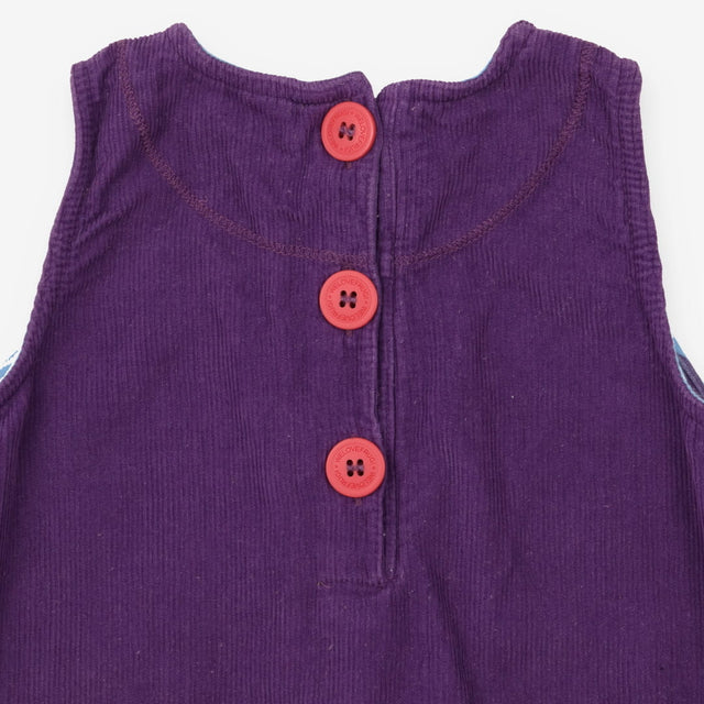 Pinafore Purple Cord Owl