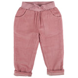 Lined cord trousers, pink